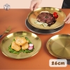 Dĩa Tròn Mạ Vàng 26CM 1