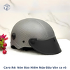 Caro Rẻ: Nón Bảo Hiểm Nửa Đầu Vân ca rô