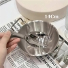 Bộ Bát 2 Quai Kiểu Hàn Kèm Muỗng 14Cm (T200) - Mới (Set)