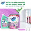 Unilever: Nước lau sàn Sunlight tinh dầu thơm túi 3.6kg