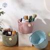 Giỏ Nhựa Đan Mây Tròn Daisy 2 Quai 1