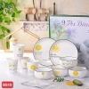 Hộp 9 Món Ly Chén Dĩa Sứ Sang Trọng 1