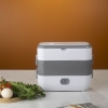 Lunchbox: Hộp cơm cắm điện 2 tầng 4 bát inox giữ nhiệt, hâm nóng