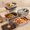 Hộp Đựng Thực Phẩm Inox 1200ml1