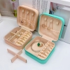 Hộp Đựng Trang Sức Bằng Vải Nhung Có Dây Khóa Kéo