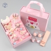 HỘP QUÀ GIỎ XÁCH HAPPY DAY CỘT TÓC XINH XẮN(HỘP GIẤY) (T150) (Hộp)