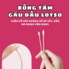Hộp Tăm Bông Ráy Tai Ngoáy Mũi 2 Đầu Gấu Dâu màu hồng