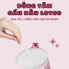 Hộp Tăm Bông Ráy Tai Ngoáy Mũi 2 Đầu Gấu Dâu màu hồng