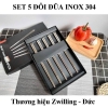 Hộp Đũa 5 Đôi inox Zwilling mã thùng D100
