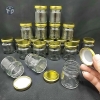 Hũ Thủy Tinh Tròn Nắp Sắt 75ml 1