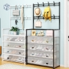Kệ Chữ L Để Giầy Có Nắp 5 Tầng Kèm Chỗ Treo Quần Áo Tiện Lợi 1