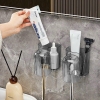 1 Cốc: Kệ Để Bàn Chải Kèm 1 Cốc Trong Suốt