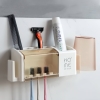Kệ Để Bàn Chải Kem Đánh Răng Và Ly Gắn Tường Chữ HOME 3