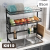 Kệ Để Chén Đĩa 2 Tầng Thông Minh Trên Bồn Rửa Bát 85cm 1