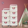 Kệ Đựng Đồ Đa Năng Mickey 3 Tầng Có Bánh Xe (T6) - (Cái)