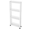 Kệ nhựa 216 xe đẩy mỏng dẹp chữ nhật 4 tầng 3