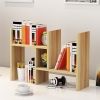 KỆ GỖ 07: KỆ SÁCH MINI LẮP GHÉP ĐỂ BÀN HỌC MẪU 29 x 35cm