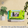 Khăn ướt lau bếp Bebewin 50 tờ 1