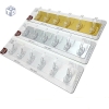 Móc Treo Đồ Dính Tường 6 Thanh Vàng Bạc 1