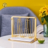 Khay Úp Cốc Vuông Đế Trắng 1