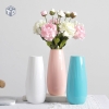 Lọ Hoa Gốm Màu Hình Bầu Dục 1