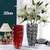 Lọ Hoa Pha Lê Vân Kim Cương 30CM 3