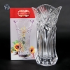 Lọ Hoa Thủy Tinh Họa Tiết Trắng 20CM 1