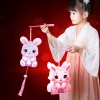 LỒNG ĐÈN TRUNG THU HOTREND HÌNH THỎ HỒNG