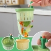 Lưới Lọc Rác Bồn Rửa Bát Có Nút Nhấn Đổ Rác Hình Xương Rồng 1
