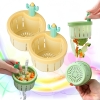 Lưới Lọc Rác Bồn Rửa Bát Có Nút Nhấn Đổ Rác Hình Xương Rồng 2