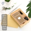 Máy Cạo Râu Mini Hình Quả Táo Mạ Vàng 1