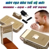 Máy Cạo Râu Mini Hình Quả Táo Mạ Vàng 3