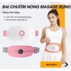 Máy Massage Hồng Chườm Bụng Giúp Giảm Đau Bụng Kinh Điều Chỉnh 3 Tốc Độ 3