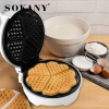 Model 906: Máy nướng bánh kẹp tàn ong,làm bánh waffle Sokany 906