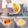 Miếng Rửa Chén Bọt Biển 2 Mặt hình tròn có móc treo 3