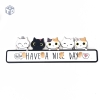 Móc Gỗ Treo Đồ Hình Mèo Cute Have Nice Day (T150)- (Cái)