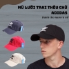 Mũ Lưỡi Trai Thêu Chữ ADIDAS Phong Cách Unisex 2