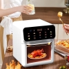 15L Fryer: Nồi Chiên Không Dầu 15L Air Fryer Mặt Kính Cảm Ứng