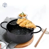 Nồi chiên ngập dầu chống dính 20cm EMOOJOO NHẬT kèm khay ráo dầu (T48) (Cái)