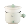 Nồi chữ Q: Nồi Lẩu mini đa năng QZHU có nắm cầm chống nóng