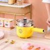 Nồi Điện, ca mỳ tay cầm Vịt Vàng Kèm Xửng Hấp Inox