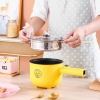Nồi Điện, ca mỳ tay cầm Vịt Vàng Kèm Xửng Hấp Inox