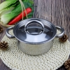 Nồi inox kèm nắp cao cấp 18cm-1