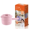 Nồi Lẩu Điện có tay cầm dài Electric Pot Size 20 có hấp (nắp vỏ 1 màu)