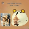 Nón Bảo Hiểm Vành Rộng Có Tai Hình Labubu Cho Bé 1