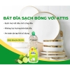 Nước Rửa Chén Altis Chanh Không Màu 800ml 3