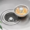 Phễu Lưới Lọc Rác Bồn Rửa Chén Bát Chống Tắc Nghẽn Làm Từ Inox Không Gỉ