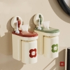 Giá Đỡ Bàn Chải Kèm Cốc Hút Chân Không (T72) - Mới (Set)