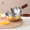 Nồi Inox Mini Cán Gỗ Chịu Nhiệt 15cm (T200) - (Cái)