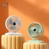 Quạt Tích Điện Super Để Bàn xoay 360 có logo chữ Super ở giữa vòng tròn (T40)- (Cái)